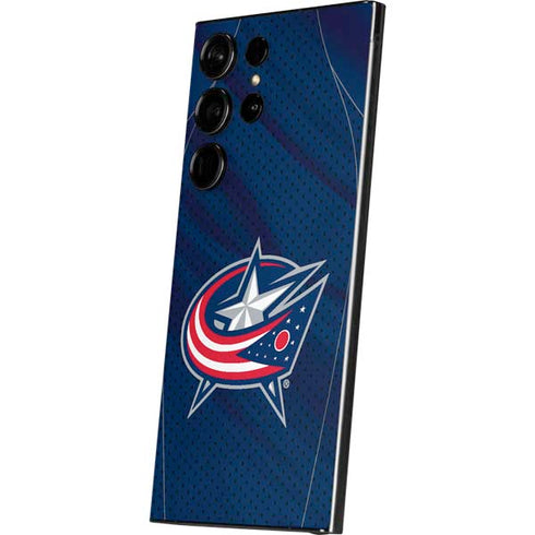 NHL Columbus Blue Jackets Jersey Galaxy S25 Ultra Skin