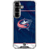 NHL Columbus Blue Jackets Jersey Galaxy S26 Clear Case