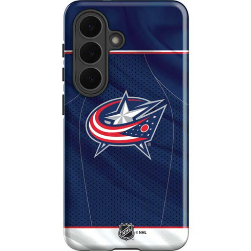 NHL Columbus Blue Jackets Jersey Galaxy S26 Plus Impact Case