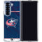 NHL Columbus Blue Jackets Jersey Galaxy Z Fold6 Clear Case