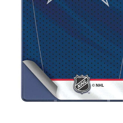 NHL Columbus Blue Jackets Jersey Galaxy Z Fold6 Skin