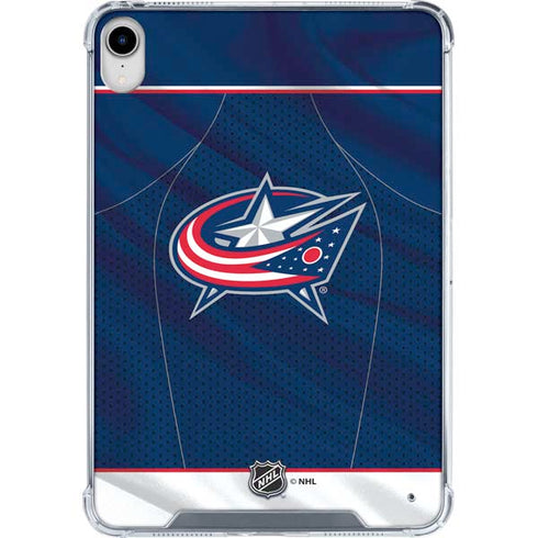 NHL Columbus Blue Jackets Jersey iPad 11th Gen (2025) Clear Case