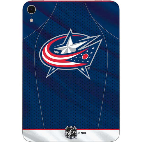 NHL Columbus Blue Jackets Jersey Apple iPad Mini Skin