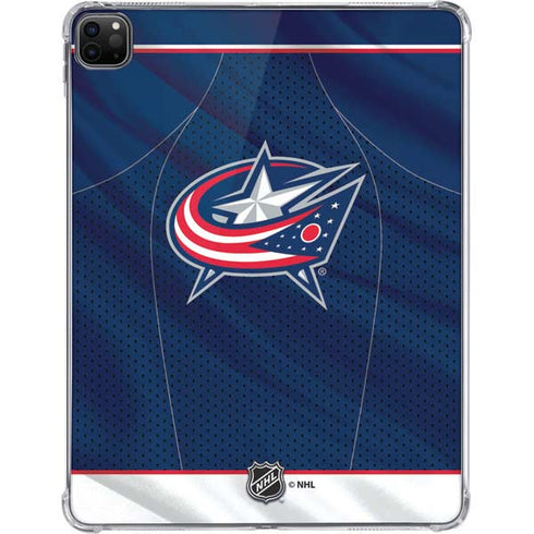 NHL Columbus Blue Jackets Jersey iPad Pro 11in (2024) Clear Case