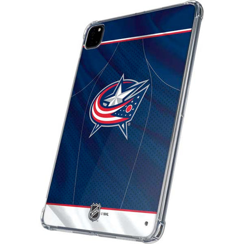 NHL Columbus Blue Jackets Jersey iPad Pro 11in (2024) Clear Case
