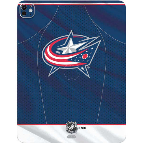NHL Columbus Blue Jackets Jersey iPad Pro 13in M4 (2024) Skin