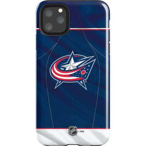 NHL Columbus Blue Jackets Jersey iPhone Cases