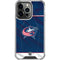 NHL Columbus Blue Jackets Jersey iPhone 16 Pro Clear Case