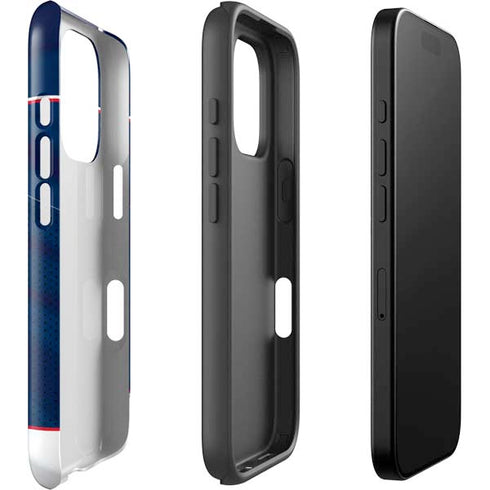 NHL Columbus Blue Jackets Jersey iPhone 16 Pro Impact Case