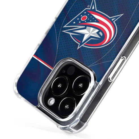 NHL Columbus Blue Jackets Jersey iPhone 16 Pro MagSafe Case