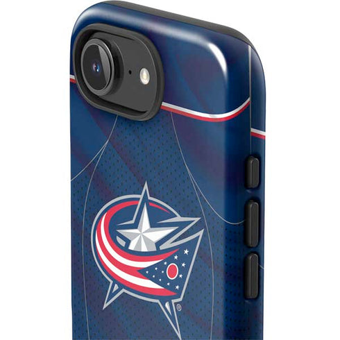 NHL Columbus Blue Jackets Jersey iPhone 16e Impact Case