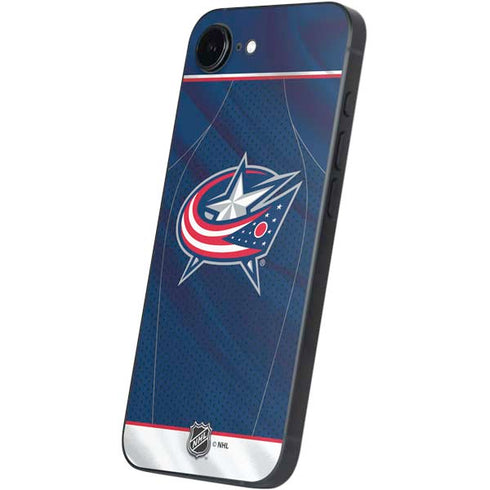 NHL Columbus Blue Jackets Jersey iPhone 16e Skin