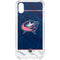 NHL Columbus Blue Jackets Jersey iPhone XS Clear Case