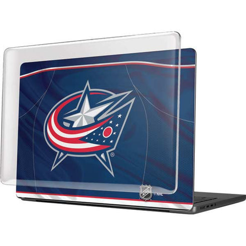 NHL Columbus Blue Jackets Jersey MacBook Pro 14in (2021-24) Case plus Skin