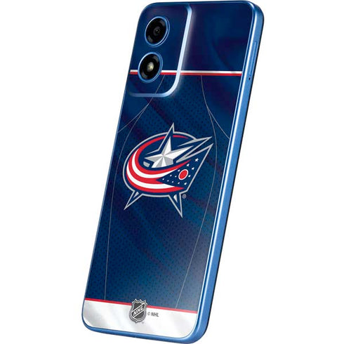 NHL Columbus Blue Jackets Jersey Moto G Play 4G (2024) Skin