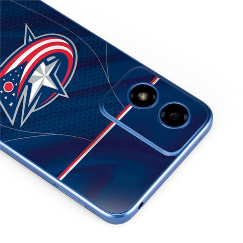 NHL Columbus Blue Jackets Jersey Moto G Play 4G (2024) Skin