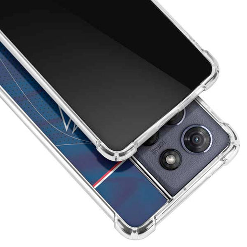 NHL Columbus Blue Jackets Jersey Moto G Play 5G (2025) Clear Case