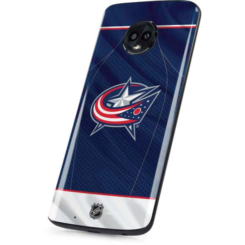 NHL Columbus Blue Jackets Jersey Moto G6 Skin