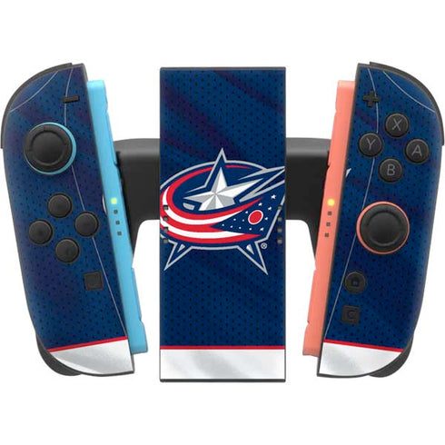 NHL Columbus Blue Jackets Jersey Nintendo Switch 2 (2025) Joy-Con Controller Skin