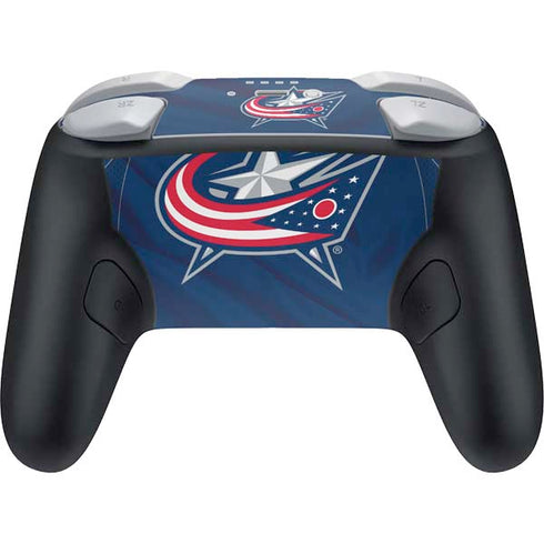 NHL Columbus Blue Jackets Jersey Nintendo Switch 2 (2025) Pro Controller Skin