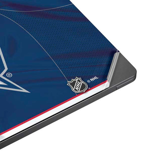 NHL Columbus Blue Jackets Jersey Surface Laptop 7 13.8in Skin