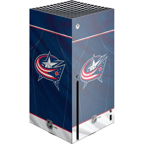NHL Columbus Blue Jackets Jersey Xbox Series X Skins