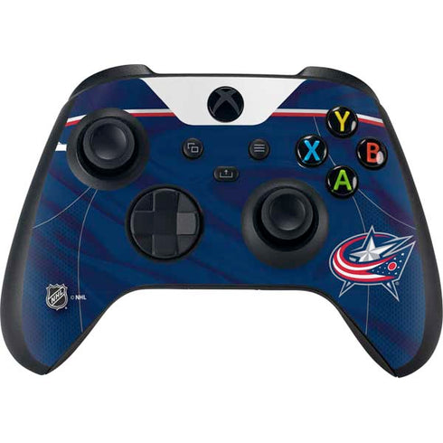 NHL Columbus Blue Jackets Jersey Xbox Series X Skins