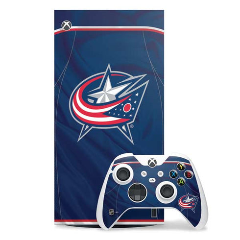 NHL Columbus Blue Jackets Jersey Xbox Series X Skins