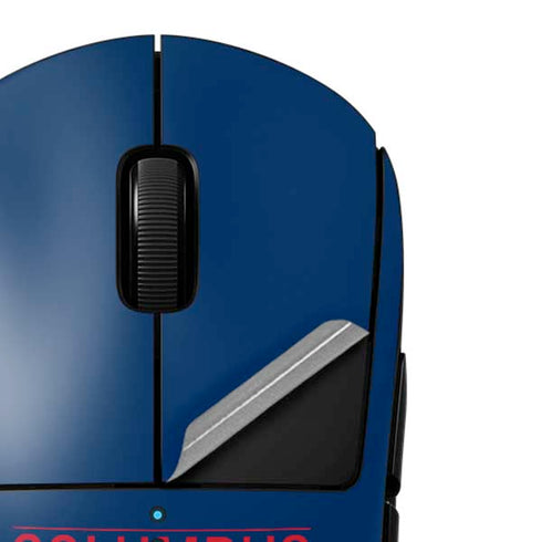 NHL Columbus Blue Jackets Lineup G Pro Wireless Gaming Mouse Skin