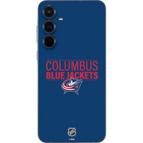 NHL Columbus Blue Jackets Lineup Galaxy A36 5G Skin