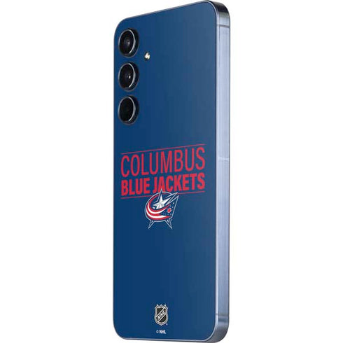NHL Columbus Blue Jackets Lineup Galaxy A55 5G Skin