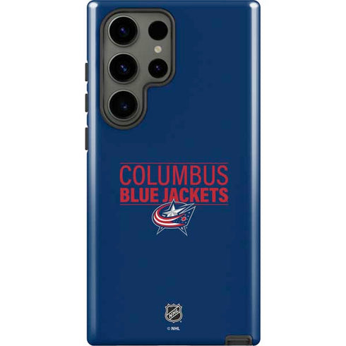 NHL Columbus Blue Jackets Lineup Galaxy S23 Ultra Pro Case