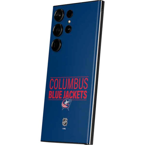 NHL Columbus Blue Jackets Lineup Galaxy Skins