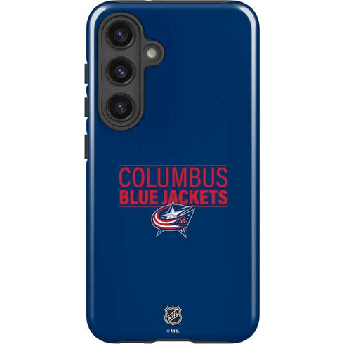 NHL Columbus Blue Jackets Lineup Galaxy S25 Impact Case