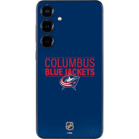 NHL Columbus Blue Jackets Lineup Galaxy S24 Plus Skin
