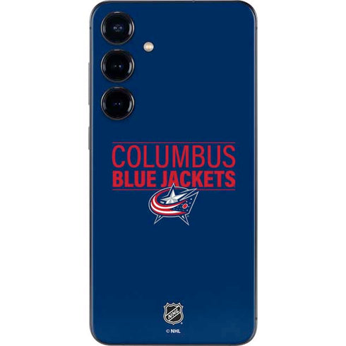 NHL Columbus Blue Jackets Lineup Galaxy S25 Skin