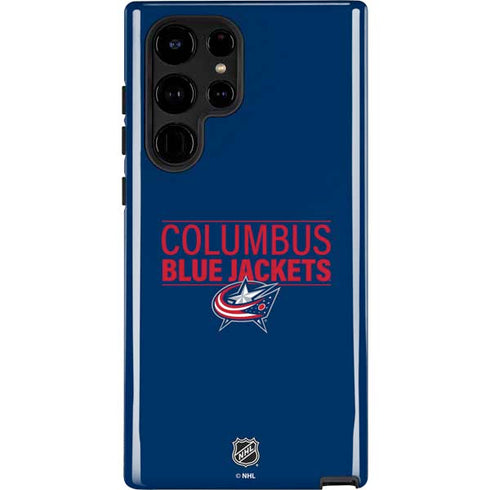 NHL Columbus Blue Jackets Lineup Galaxy S25 Ultra Impact Case