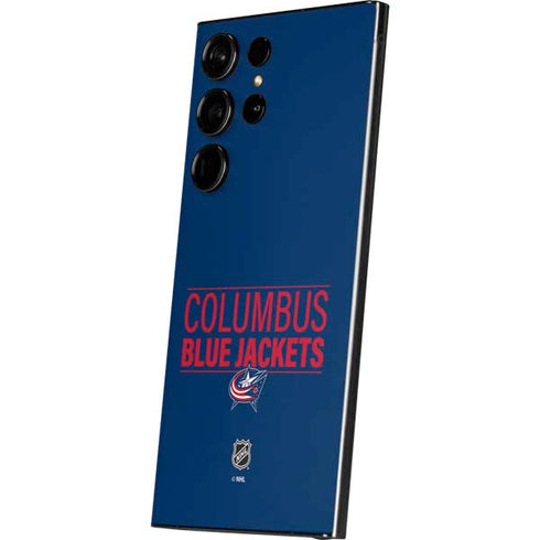 NHL Columbus Blue Jackets Lineup Galaxy S25 Ultra Skin