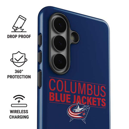 NHL Columbus Blue Jackets Lineup Galaxy S26 Plus Impact Case