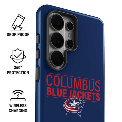 NHL Columbus Blue Jackets Lineup Galaxy S26 Ultra Impact Case
