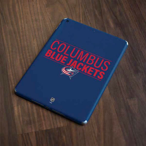 NHL Columbus Blue Jackets Lineup Apple iPad Skin