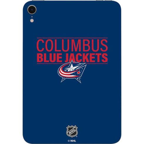 NHL Columbus Blue Jackets Lineup Apple iPad Mini Skin