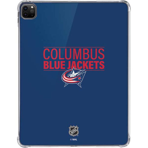 NHL Columbus Blue Jackets Lineup iPad Pro 11in (2024) Clear Case