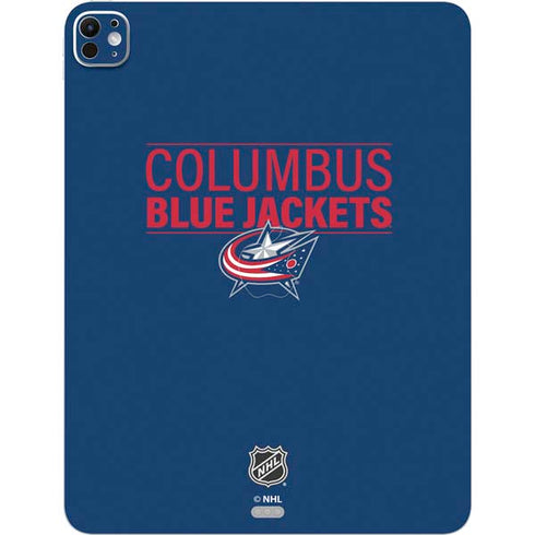 NHL Columbus Blue Jackets Lineup iPad Pro 13in M4 (2024) Skin