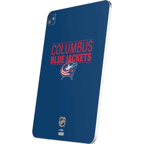 NHL Columbus Blue Jackets Lineup iPad Pro 13in M4 (2024) Skin