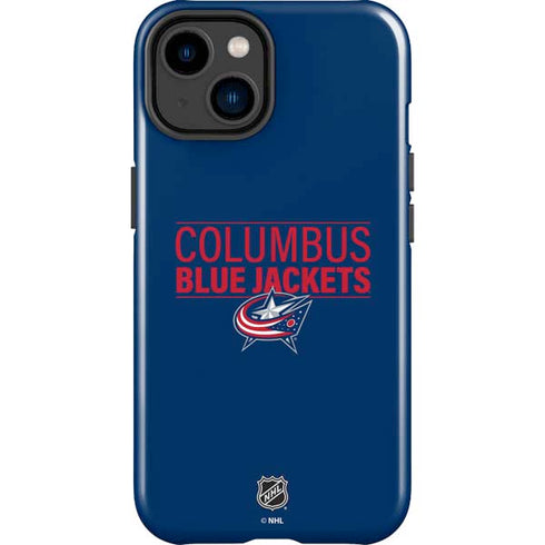 NHL Columbus Blue Jackets Lineup iPhone 15 Impact Case