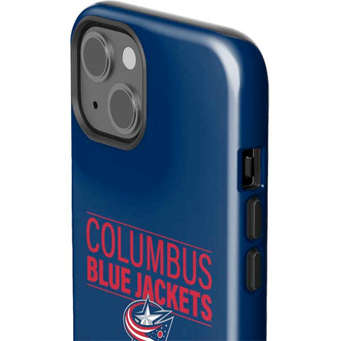NHL Columbus Blue Jackets Lineup iPhone 15 Impact Case