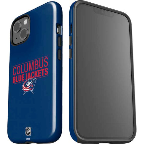 NHL Columbus Blue Jackets Lineup iPhone 15 Impact Case