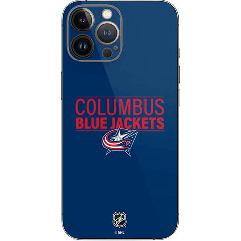 NHL Columbus Blue Jackets Lineup iPhone 15 Pro Max Skin