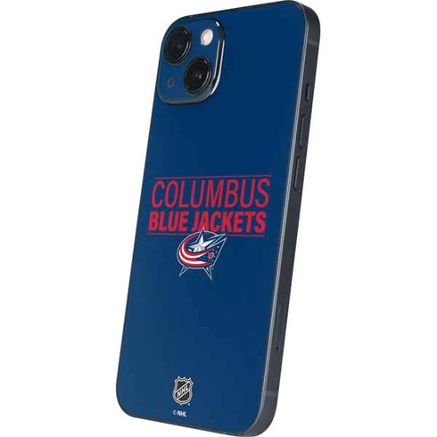 NHL Columbus Blue Jackets Lineup iPhone 15 Skin